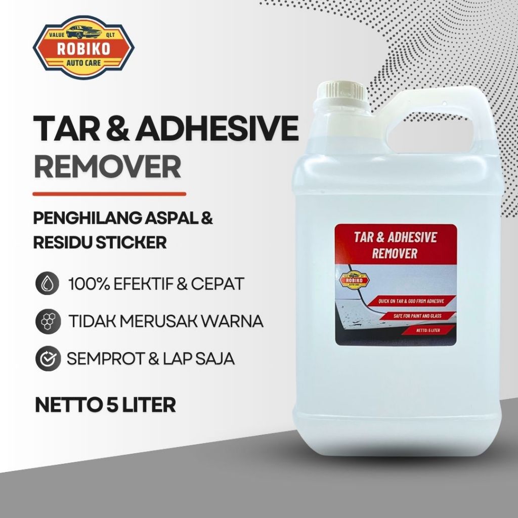 Wii Tar Remover Penghilang Noda Aspal Lem Bekas Stiker Robiko