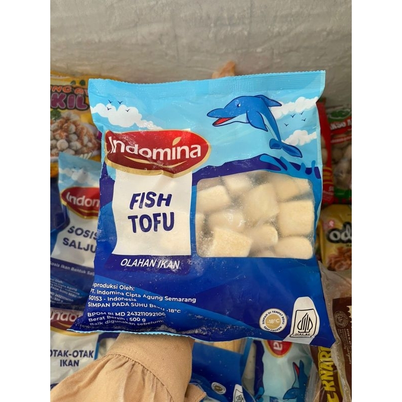 

Indomina Fish Tofu Olahan Ikan 500gr