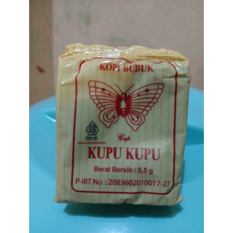 

1pcs kopi cap kupu kupu kemasan 5.5gram