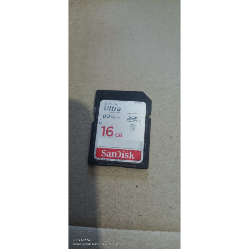 MMC SANDISK 16GB BEKAS