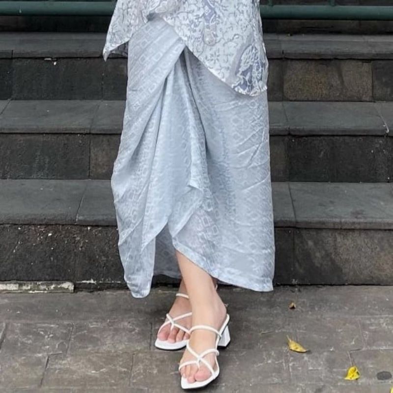 ROK TALI LILIT POLOS BAHAN VISCOSE SEMI SUTRA TERMURAH