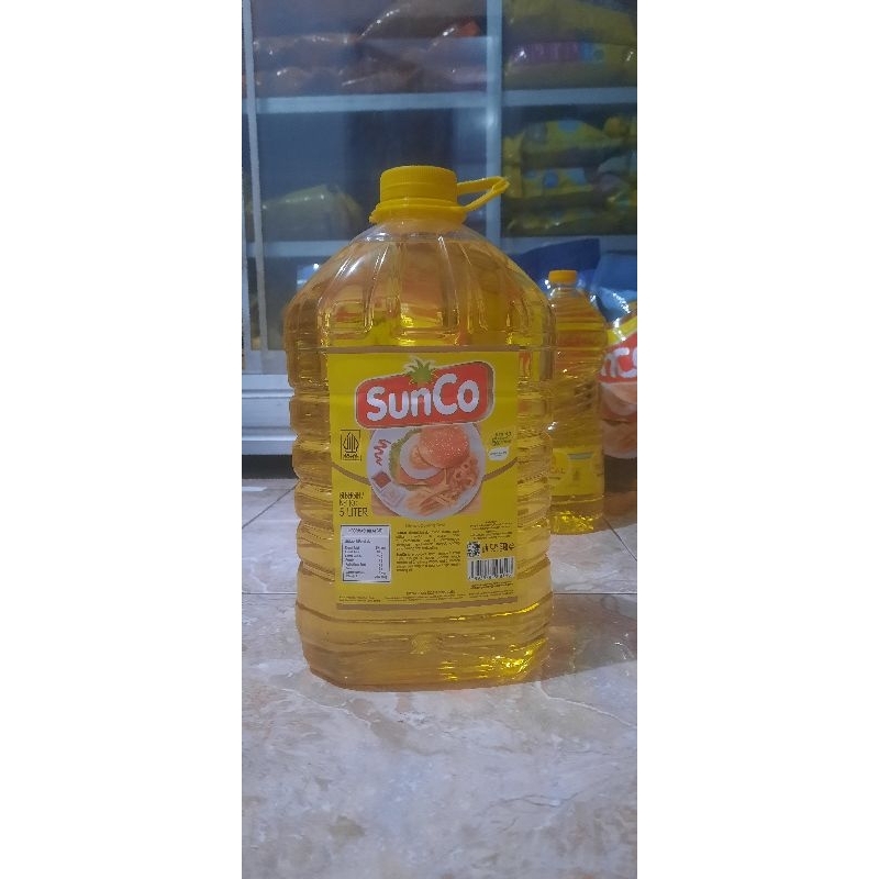 

minyak goreng SunCo botol 5lt (KHUSUS INSTAN)