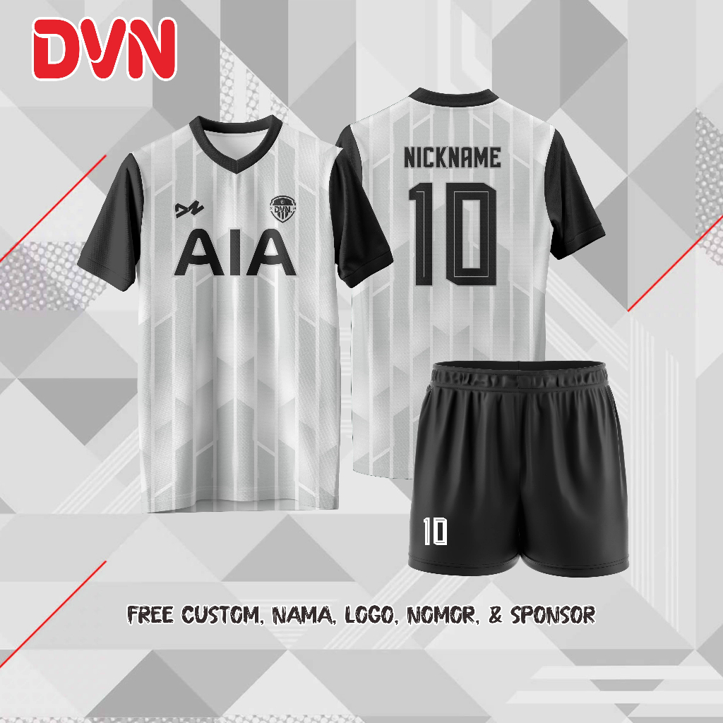 Jersey Baju Futsal Custom Printing Baju Bola Custom Baju Futsal Sablon Nama Nomor Bisa Satuan