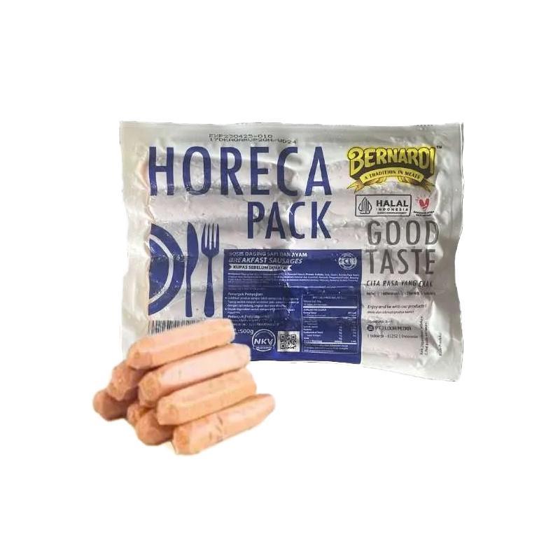 

Bernardi Breakfast Horeca Sosis Sapi 500 Gram