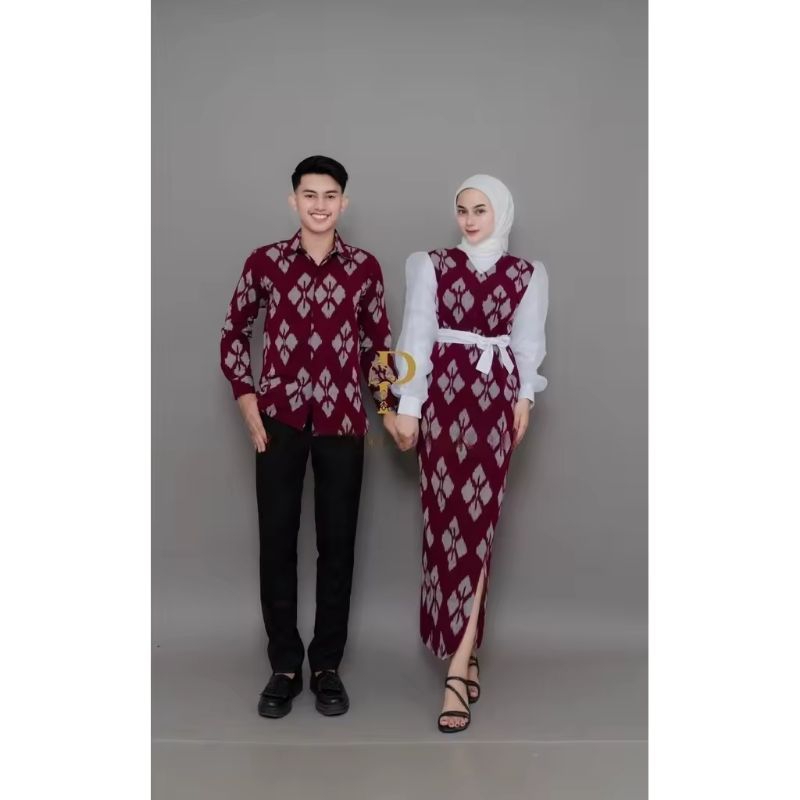 padma rose tenun terbaru - gamis tenun padma - kemeja anak - gamis anak - kemeja dewasa