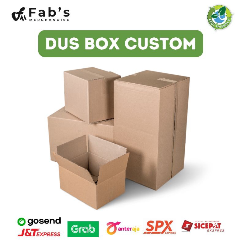 

[ GROSIR ] KARDUS PACKING CUSTOM UKURAN / DUS BOX PACKAGING