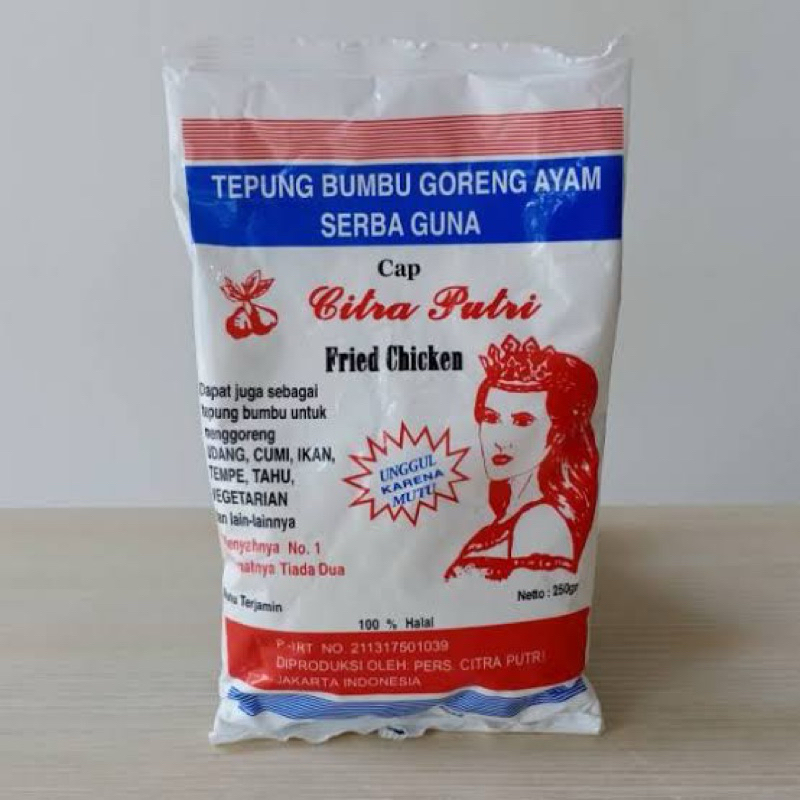 

Citra Putri Tepung Bumbu Serbaguna 250G