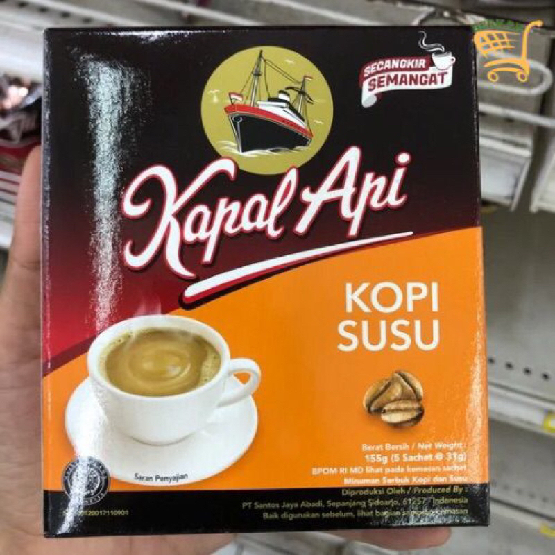 

Kopi Kapal Api Susu - 5sachet