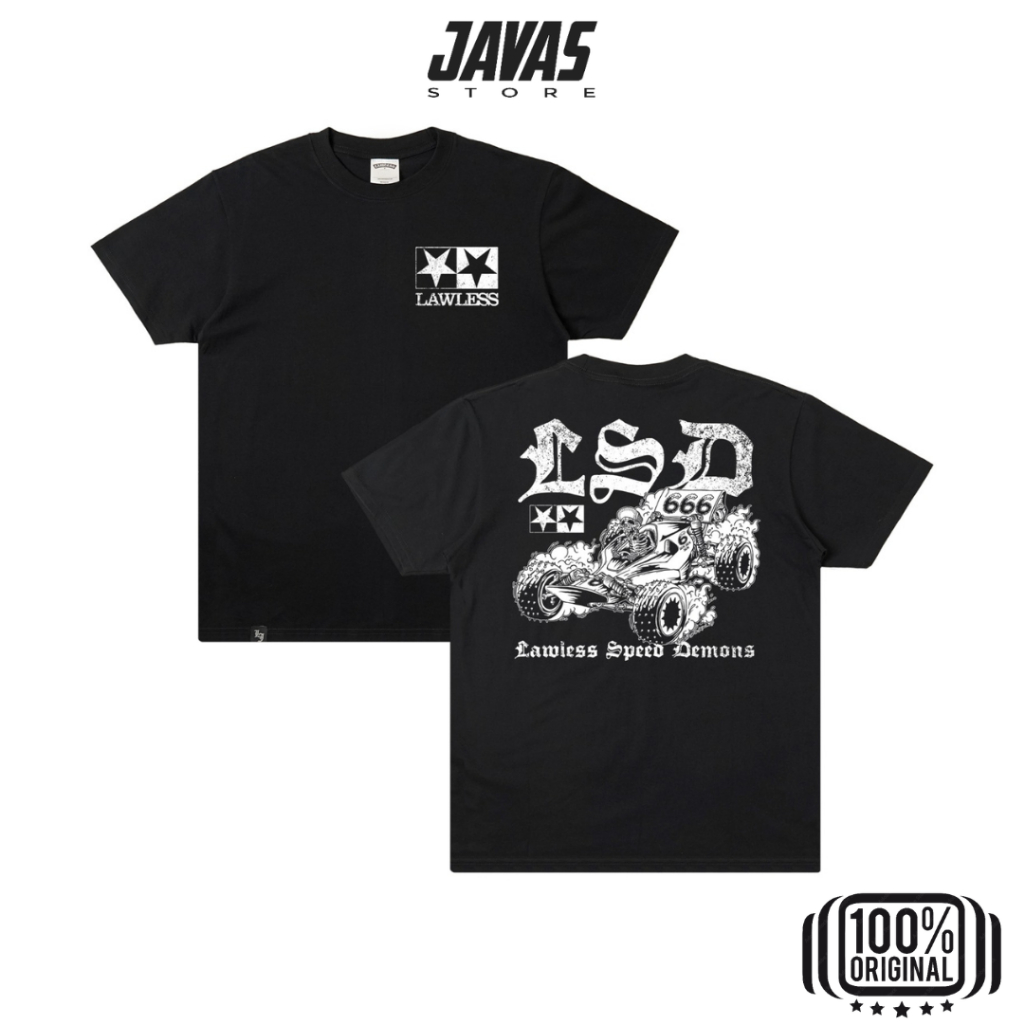 Kaos Lawless Jakarta Original Tshirt 931 Baju Lengan Pendek