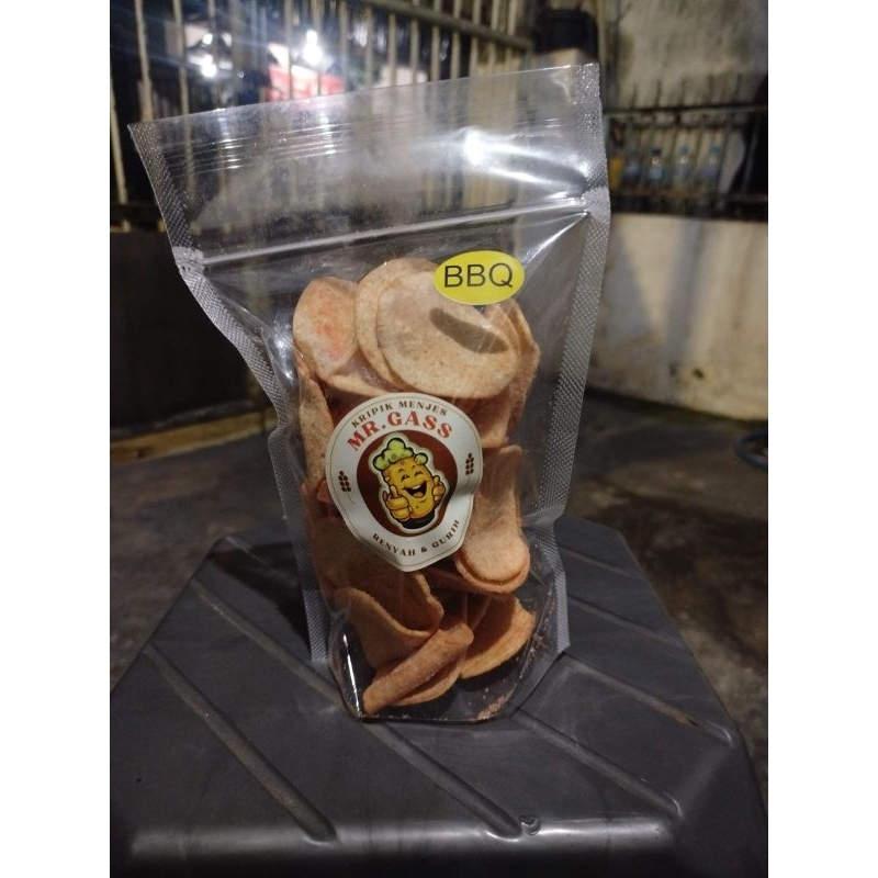

KRIPIK MENJES MR. GASS - RASA BBQ