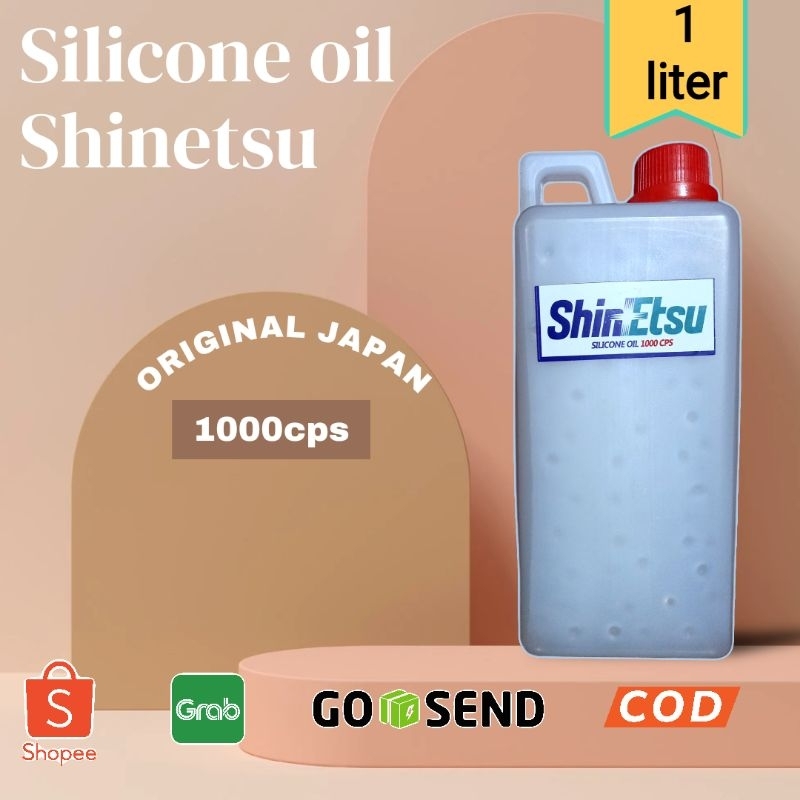 Larismanistokokku Shinetsu Silicone Oil 1 Liter Original Japan, Silcone Oil Murni, Silicone Oil