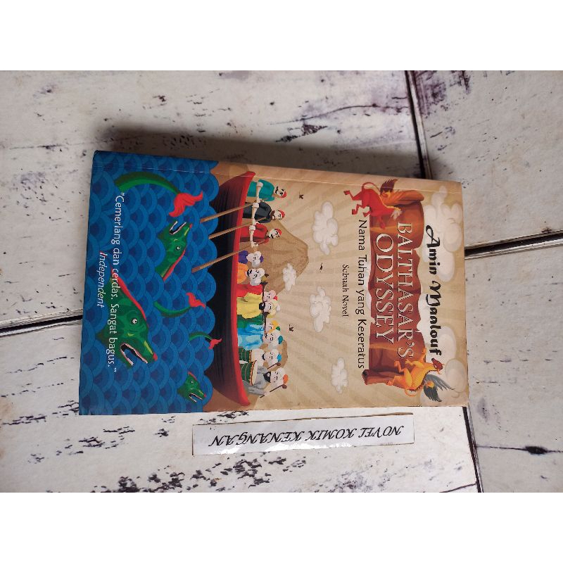Novel Balthasar's Odyssey Karya Amin Maalouf Pesanan