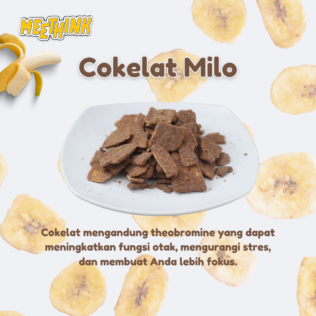 

PISANG MEETHINK" Keripik Pisang Cokelat Bubuk MURAH!!! 100 gram