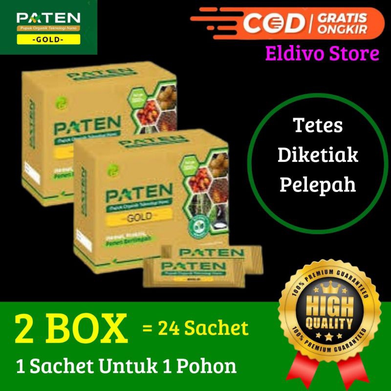 Paten Gold | Pupuk Paten Gold | Pupuk Paten Sawit | Pupuk Organik Paten Nano Teknologi