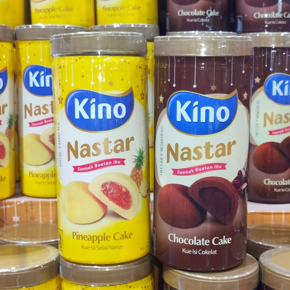 

KINO Nastar Toples rasa Nanas / Cokelat 140gr