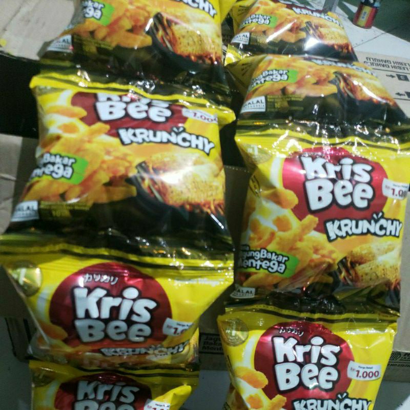 

Kris Bee Krunchy rasa jagung bakar 1 renceng (isi 10 bungkus)