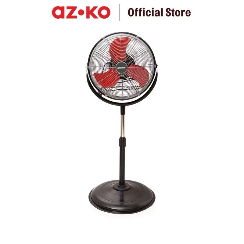 AZKO Krisbow 16 Inci Kipas Angin Berdiri 450/40b / ACE Kipas Angin Standing Fan 16 Inch/ace hard war