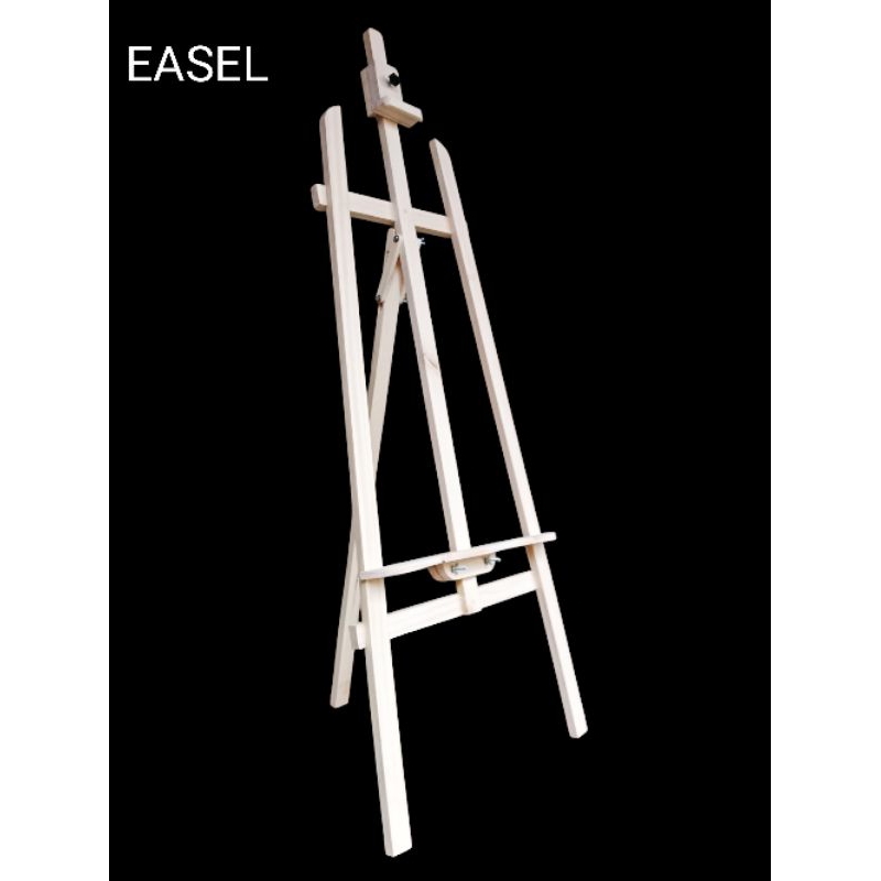 

Wooden easel stand lukis/dudukan kanvas lukis