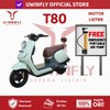 Sepeda Motor LIstrik Uwinfly T80 Garansi Uwinfly Indonesia - T70 TOSCA