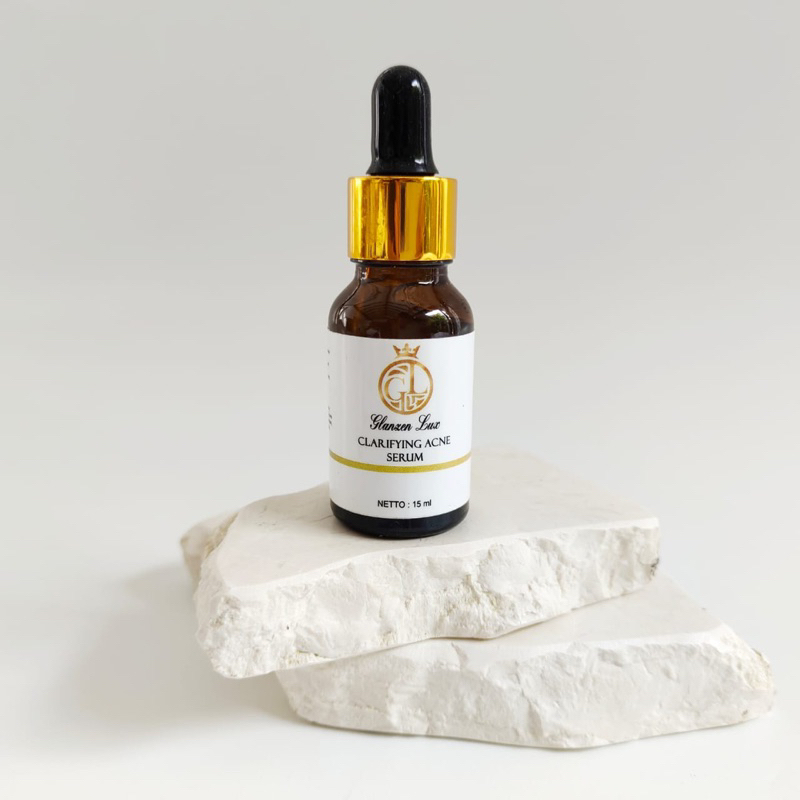 [GLANZEN]SERUM ACNE KRIM ACNE KRIM PLATINUM DAY KRIM JERAWAT GENTLE FACIAL WASH TONER EXFOLIATING