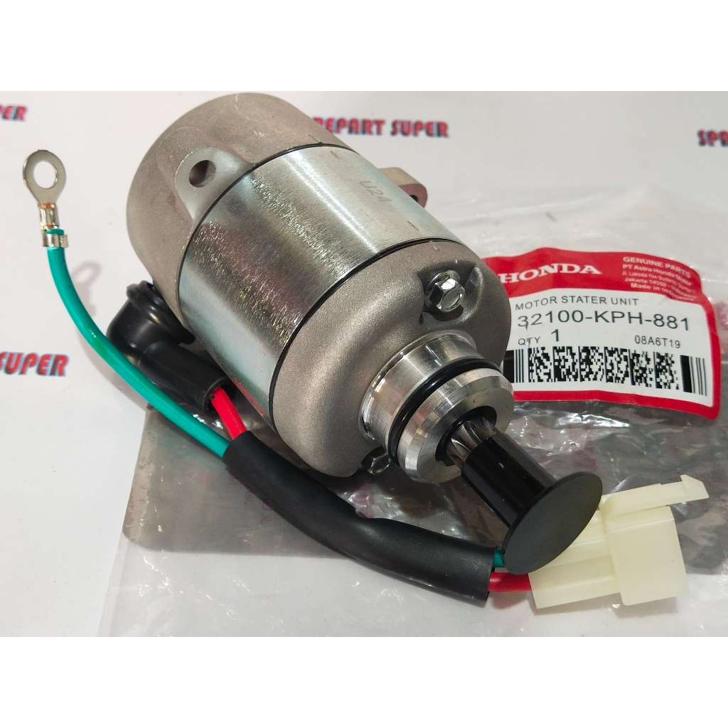DINAMO STATER KARISMA PART KPH, DINAMO STATER ASSY MOTOR HONDA KARISMA