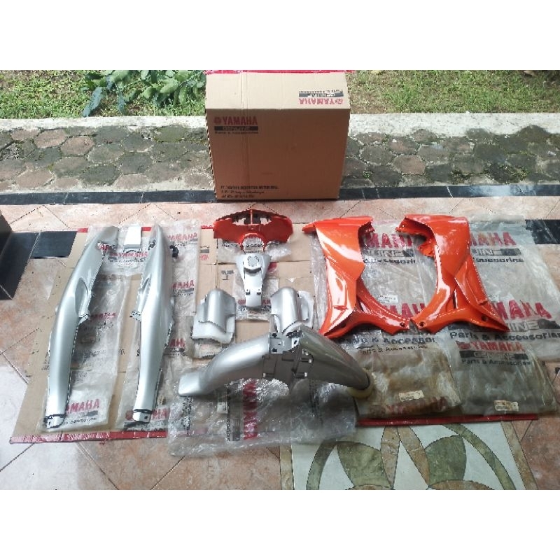 Body Halus Fullset Jupiter Z CW Orange Silver 2005 Original YGP NOS