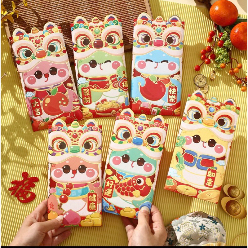 

ANGPAO IMLEK SHIO ULAR 2025 HONGBAO ANGPAU TEBAL MURAH