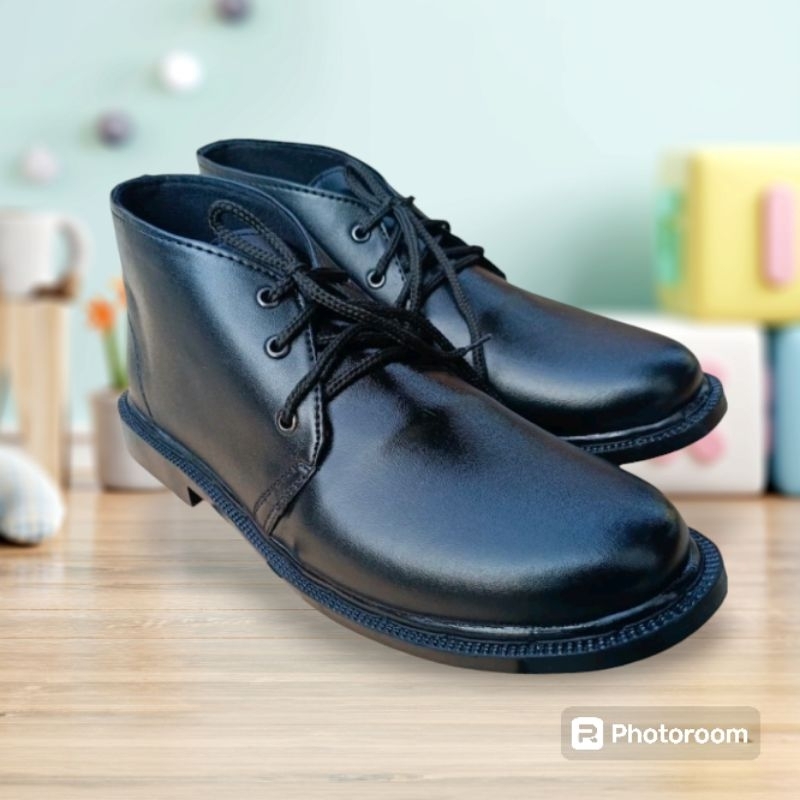 SEPATU PDH PASKIBRA.. SEPATU PDH KULIT ASLI