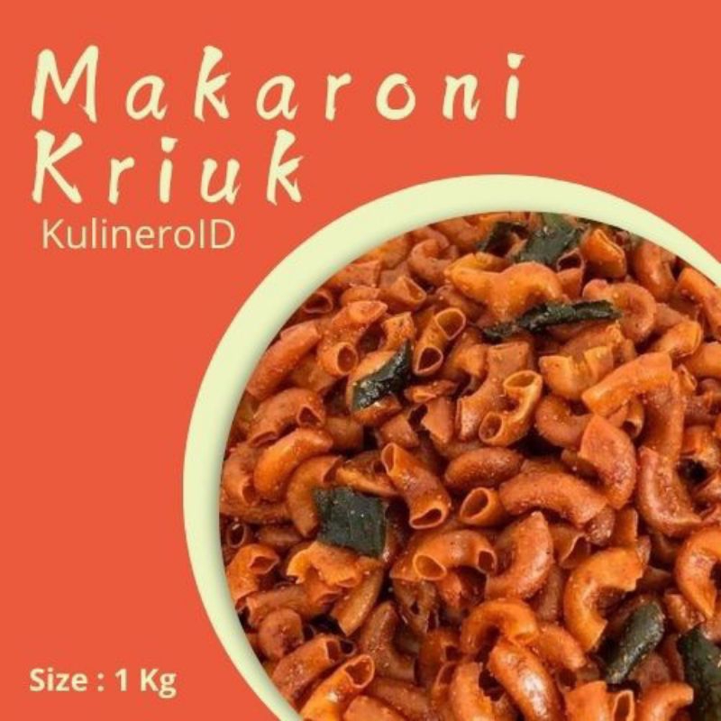 

Makaroni Kriuk CulinerolD Size: 1 kg