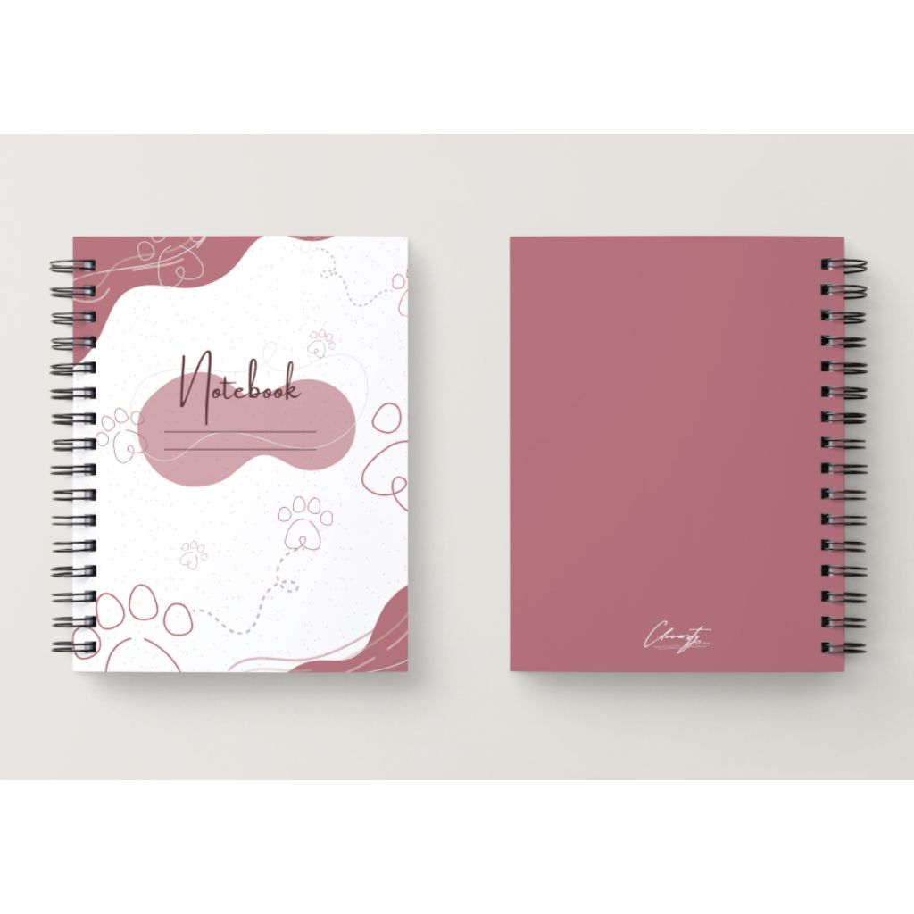 

[Cloversty B-1.H] Notebook ukuran A5/A6