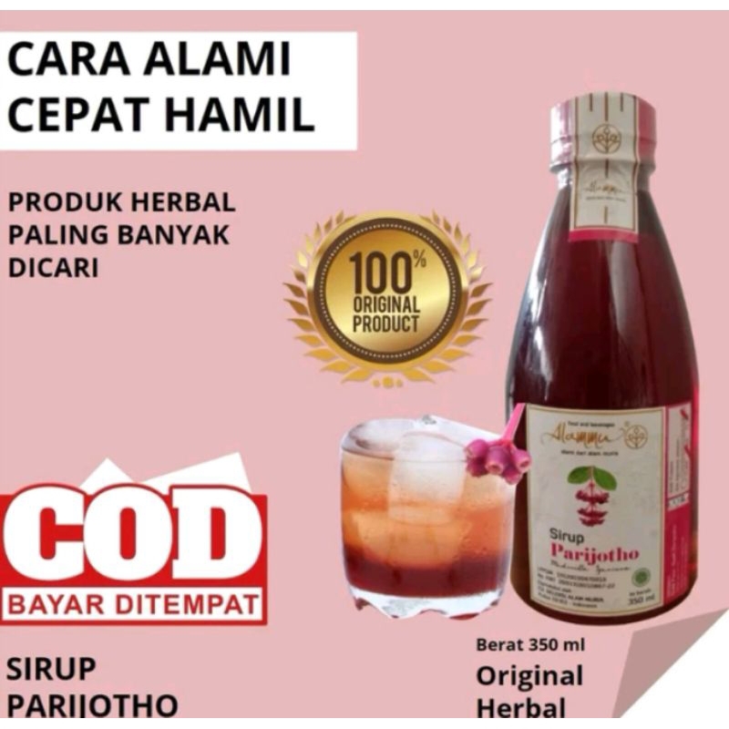 

SIRUP PROMIL PARIJOTO ASLI GUNUNG MURIA SYRUP PENYUBUR KANDUNGAN