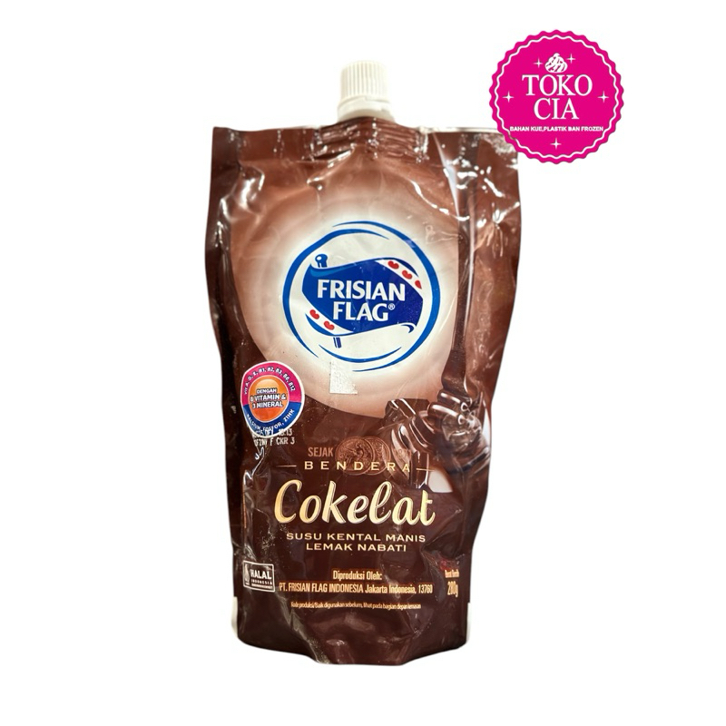 

Frisian Flag Bendera Cokelat susu kental manis 280g