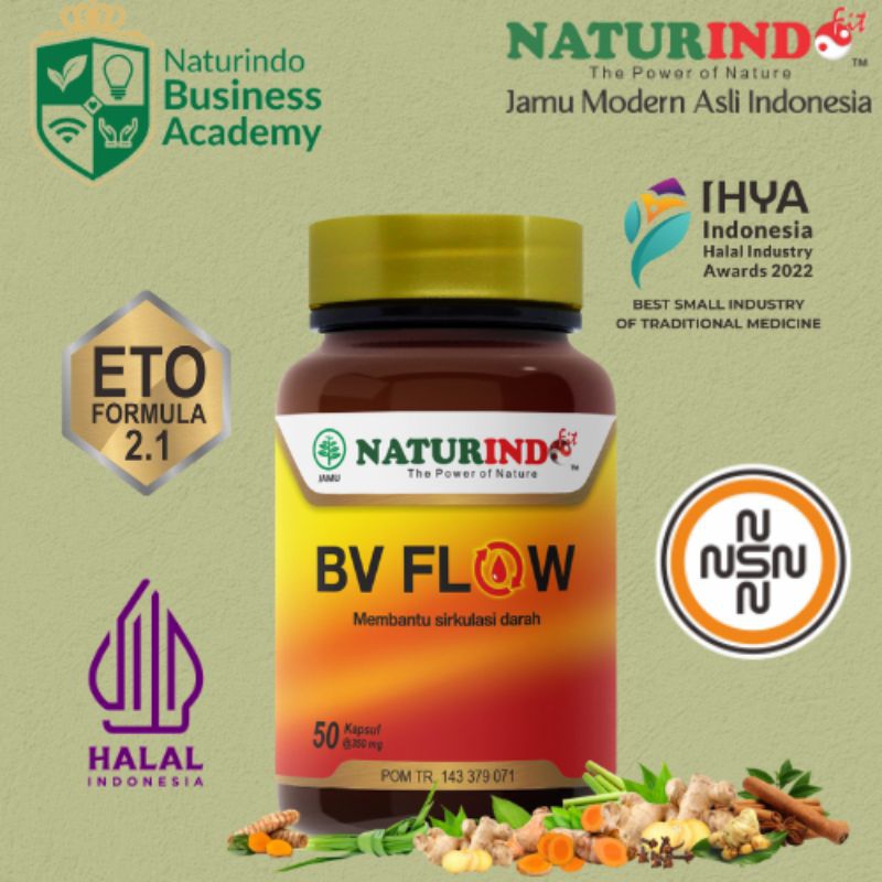 BV Flow (Herbal untuk Penyumbatan Pembuluh Darah)