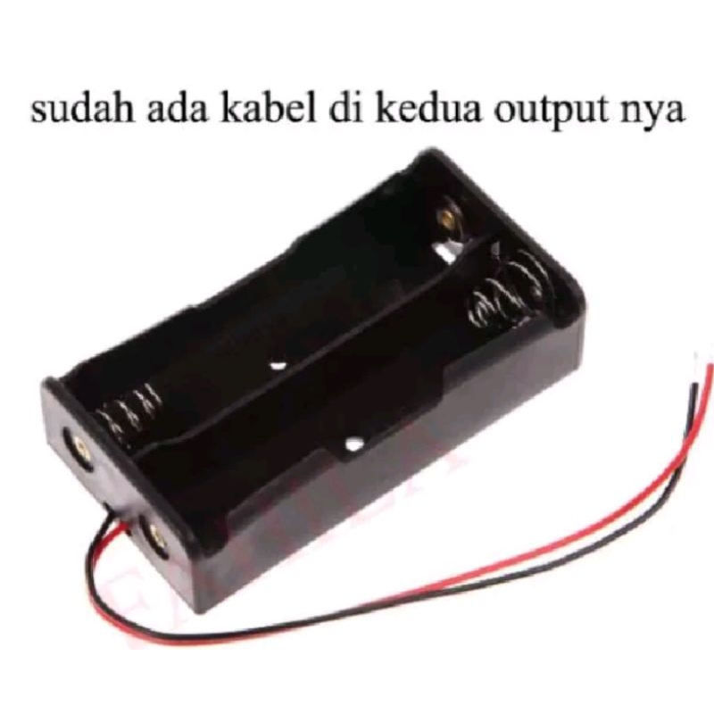 DUDUKAN BATERAI AA / HOLDER BATERAI CASE