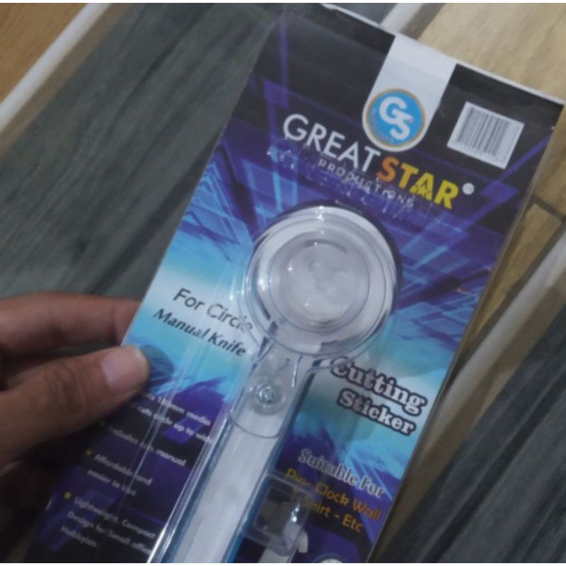 

Circle Cutter Alat Pemotong Kertas Pin Lingkaran Cutting Sticker