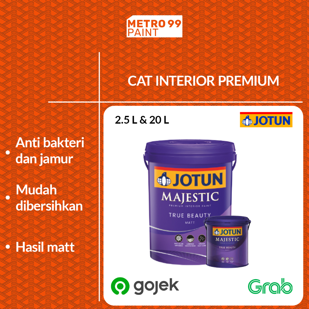 Cat Tembok Jotun Majestic True Beauty Matt 20 Liter