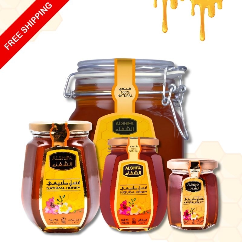 

Madu Al Shifa 125gr 250gr 500gr 1kg Natural Honey Original Impor