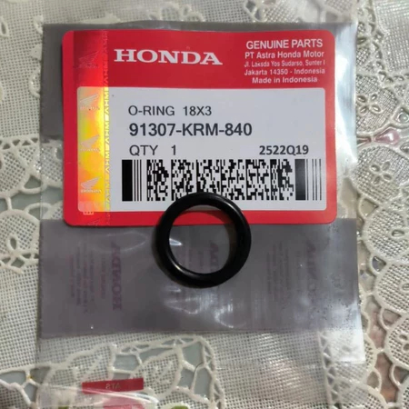 SEAL ORING COLOKAN OLI ALL MOTOR 91307-KRM-840