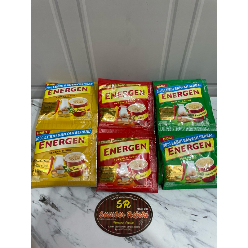 

ENERGEN SUSU & SEREAL ISI 10 BUNGKUS
