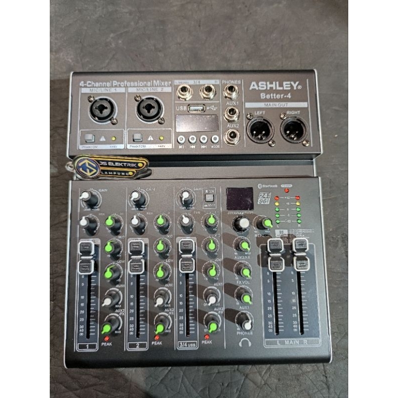 Mixer Ashley 4 channel better 4 / mixer Ashley better - 4 original