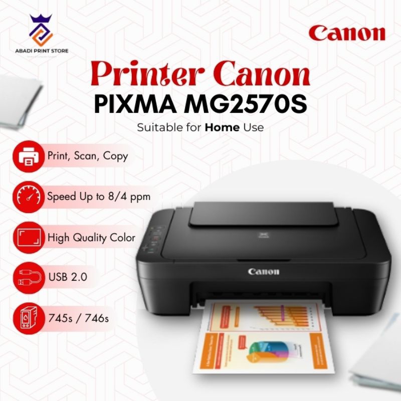 CANON PRINTER PIXMA MG2570S
