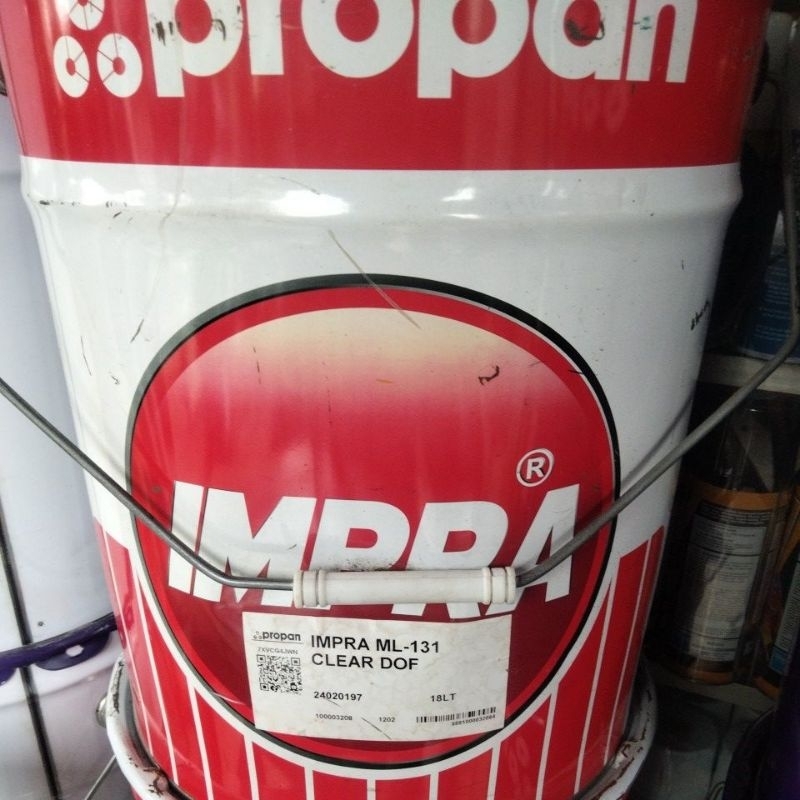 IMPRA MELAMIC CLEAR DOF 131 PAKAI OBAT PAIL