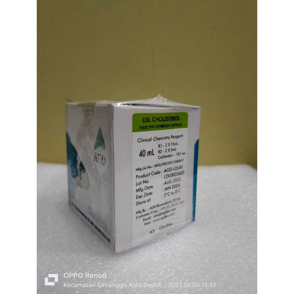 AGD CLINIPAK LDL CHOLESTEROL