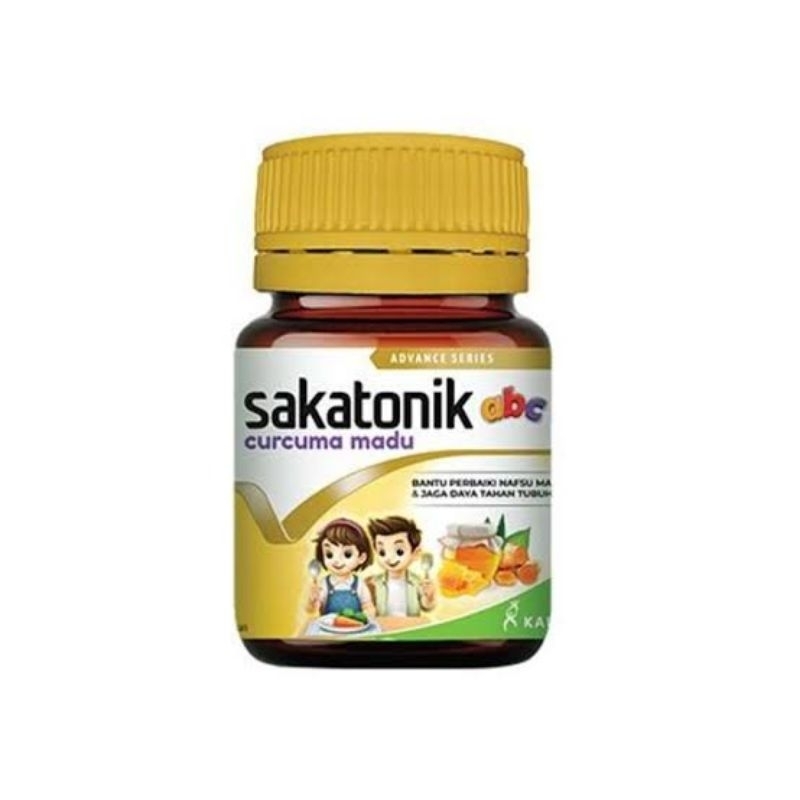 Sakatonik ABC Curcuma Madu / vitamin anak / penambah nafsu makan