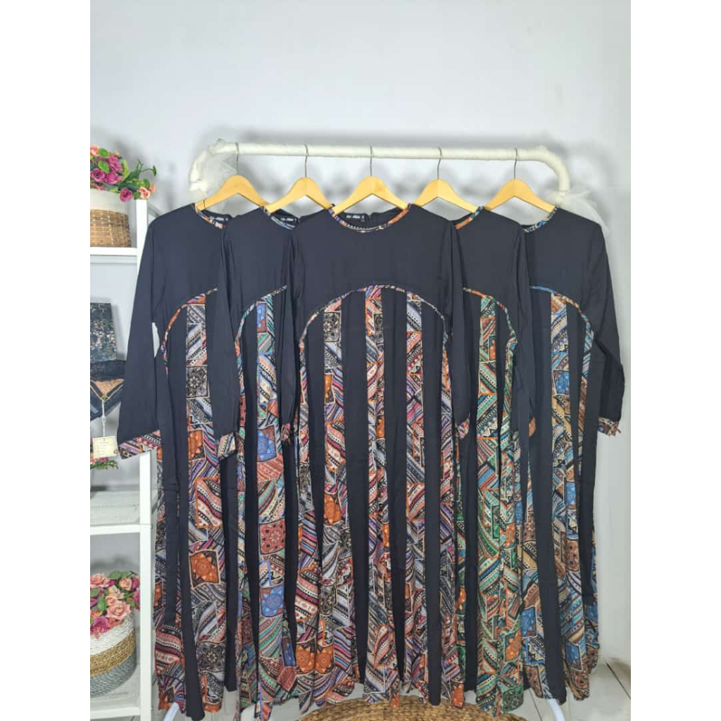 gamis wanita twill nimar original new