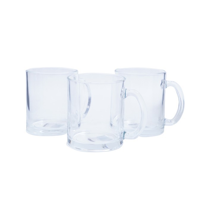 Appetite Set 3 Pcs Gelas Kaca Garon Cangkir