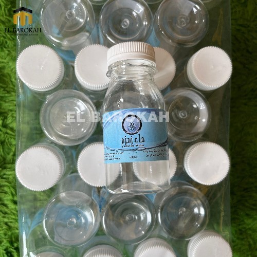 

Botol Kecil Air Zamzam / Zam Zam Kosong 30ml 50ml 60ml 80ml 1Pcs Oleh Oleh Haji Dan Umroh Grosir