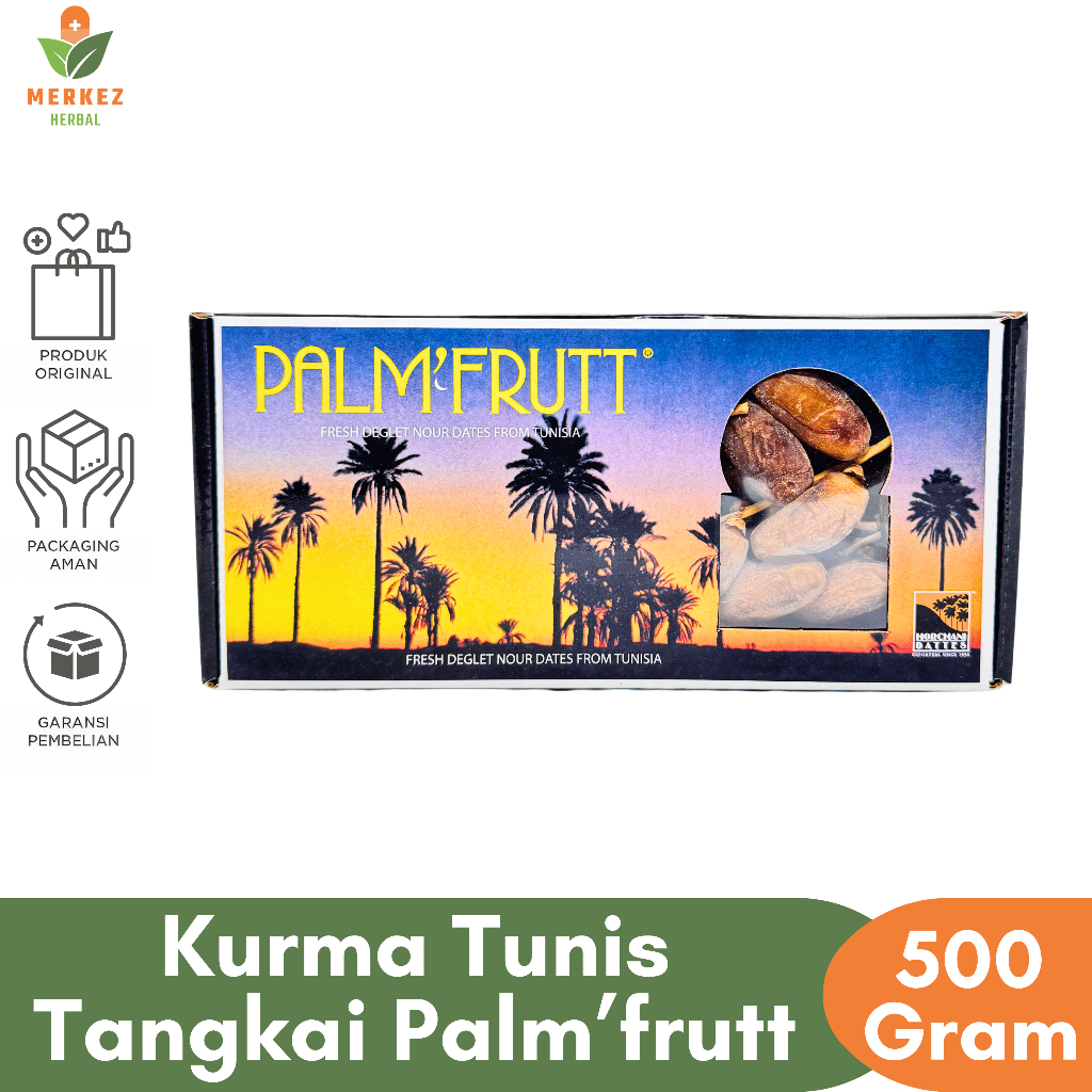 

Kurma Tunisia Tangkai Palm Fruit 500Gr Asli 100% Original Premium Quality Kurma Oleh Oleh Haji Umroh