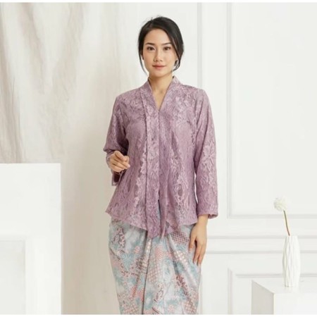 Atasan Kebaya Floy Brokat / Atasan Kebaya Modern / Atasan Kebaya Kondangan