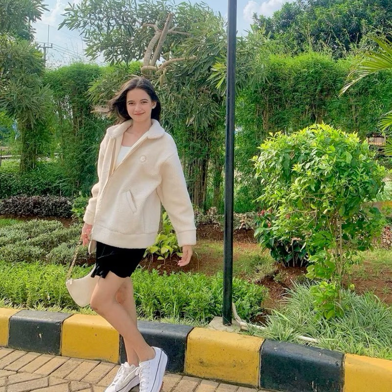 Jaket Bulu Tebal Jaket Musim Dingin Jaket Sherpa Bulu Domba Jaket Winter Bulu